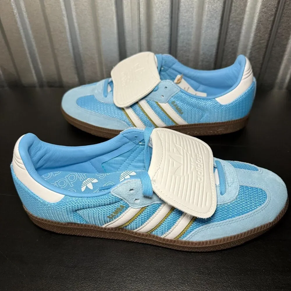 Adidas Originals Samba LT Semi Blue Burst White IE9170 Men's Size 10.5
